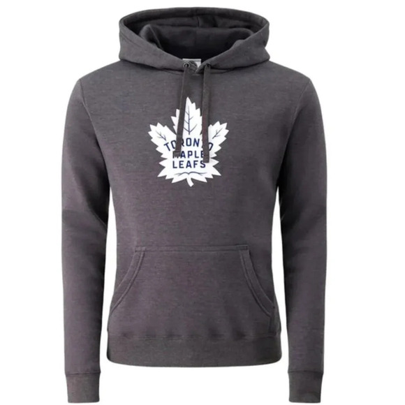 NHL Other - NHL Men's Toronto Maple Leafs Hockey Patch Pull Over Hoodie charcoal Gray | S